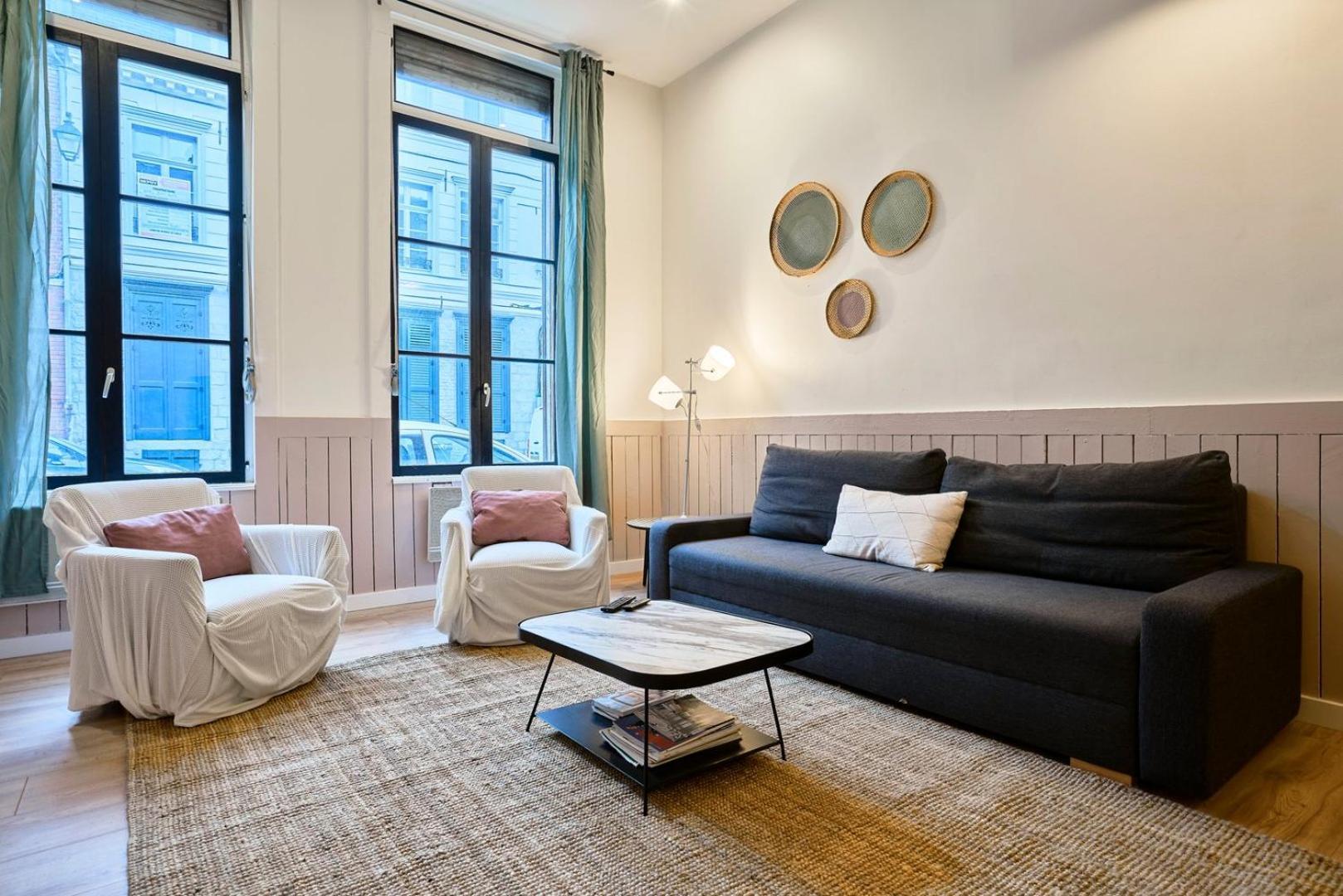 Old Lille: Charming Renovated Apartment エクステリア 写真