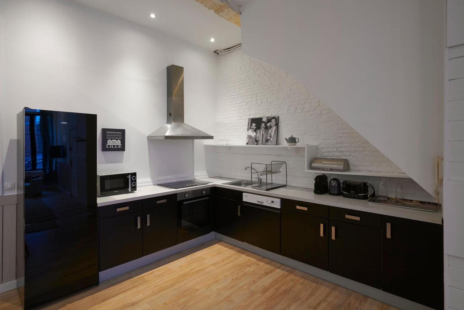 Old Lille: Charming Renovated Apartment エクステリア 写真