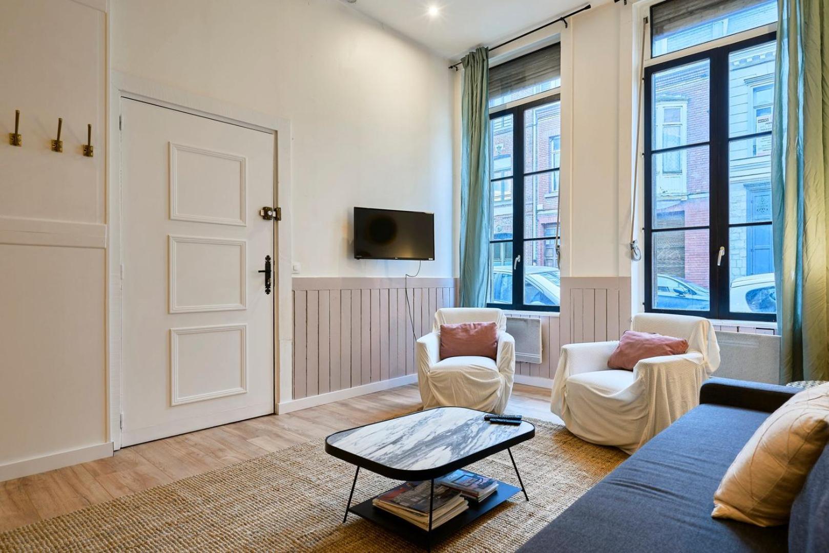 Old Lille: Charming Renovated Apartment エクステリア 写真